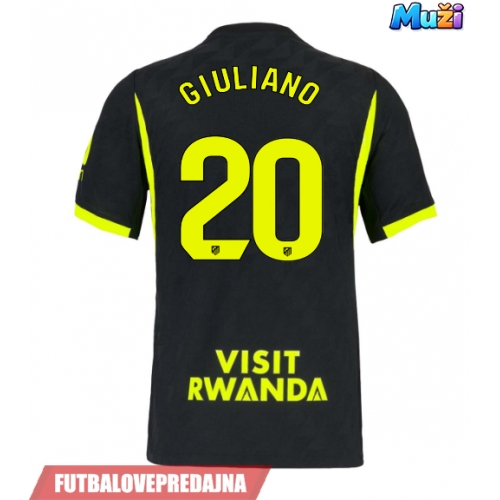 Lacne Muži Futbalové dres Atletico Madrid Giuliano Simeone #20 2026-27 Krátky Rukáv - Preč
